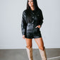 Brody Faux Leather Romper
