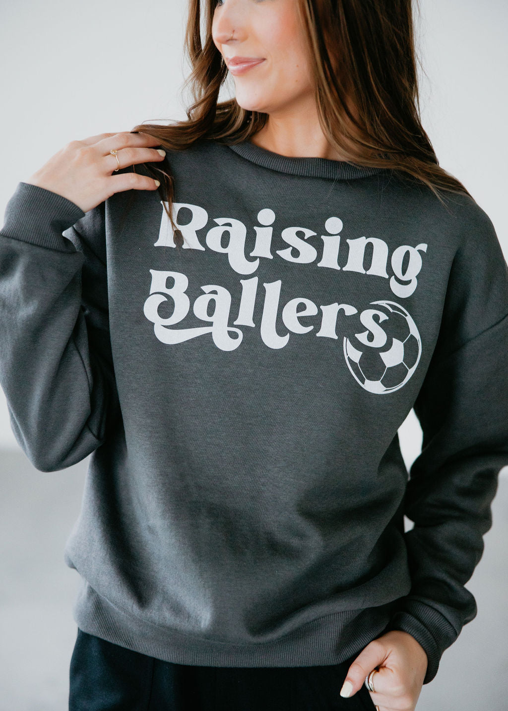 image of Raising Ballers Soccer Graphic Crew