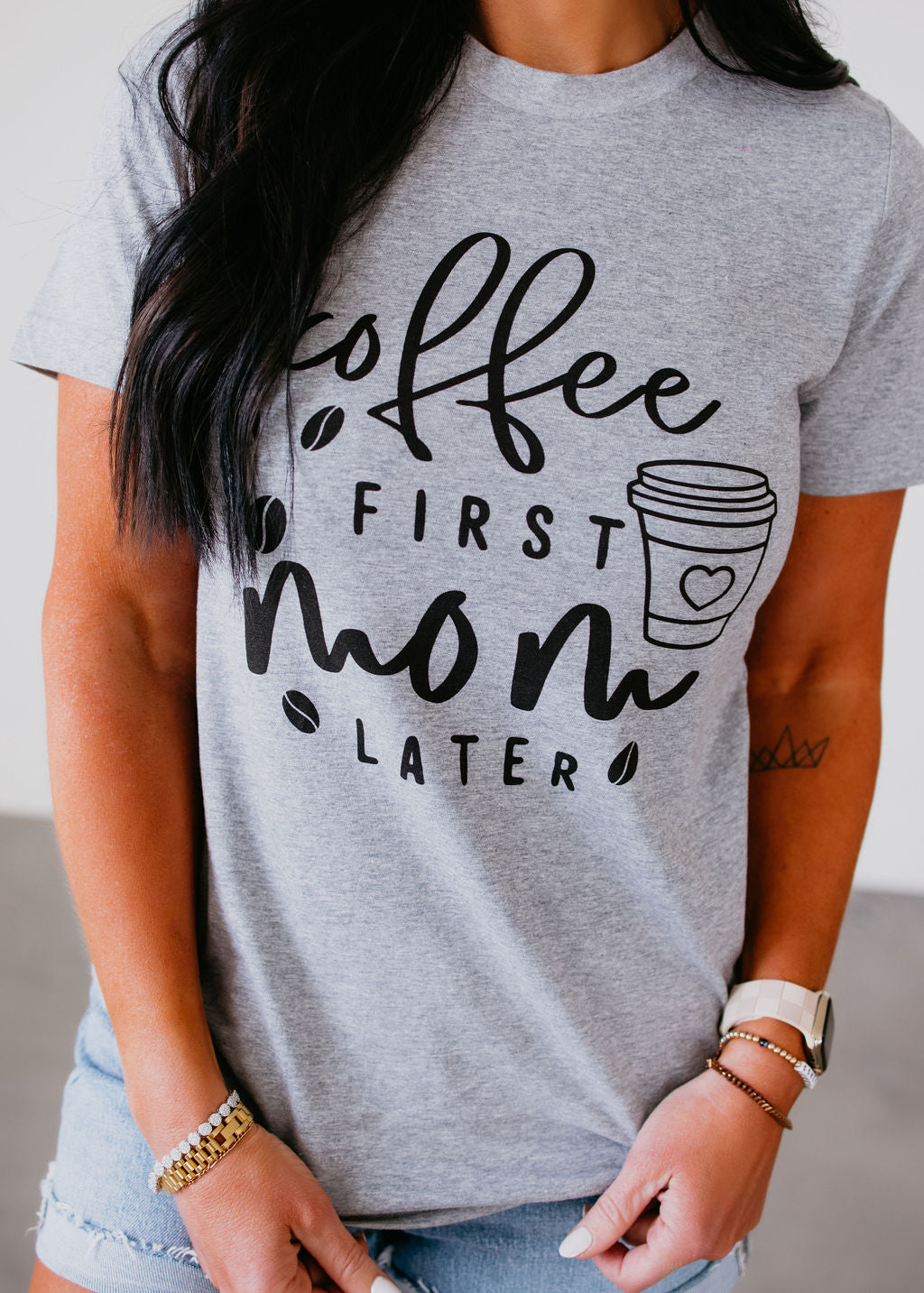 Coffee First Graphic Tee