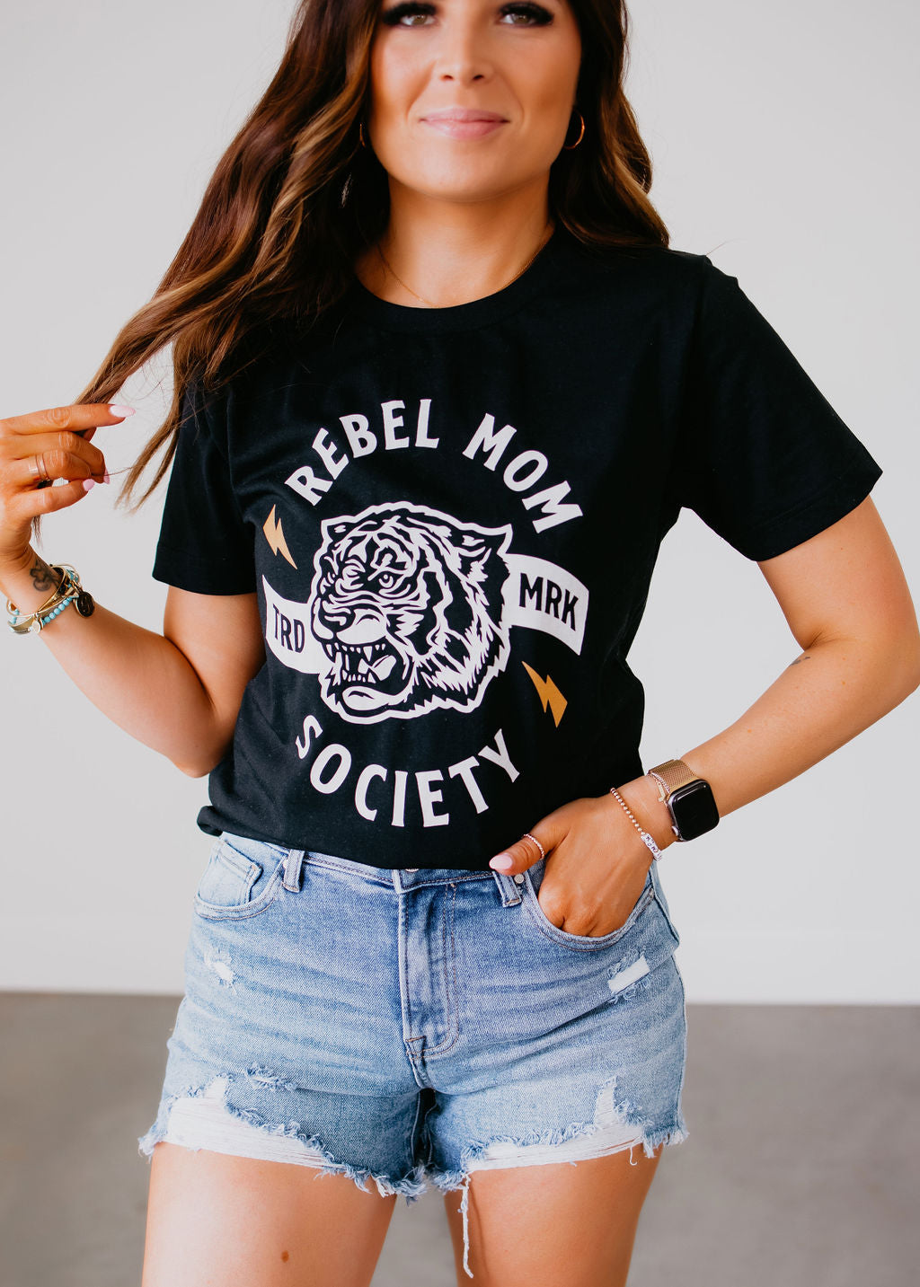 image of Rebel Mom Society Graphic Tee