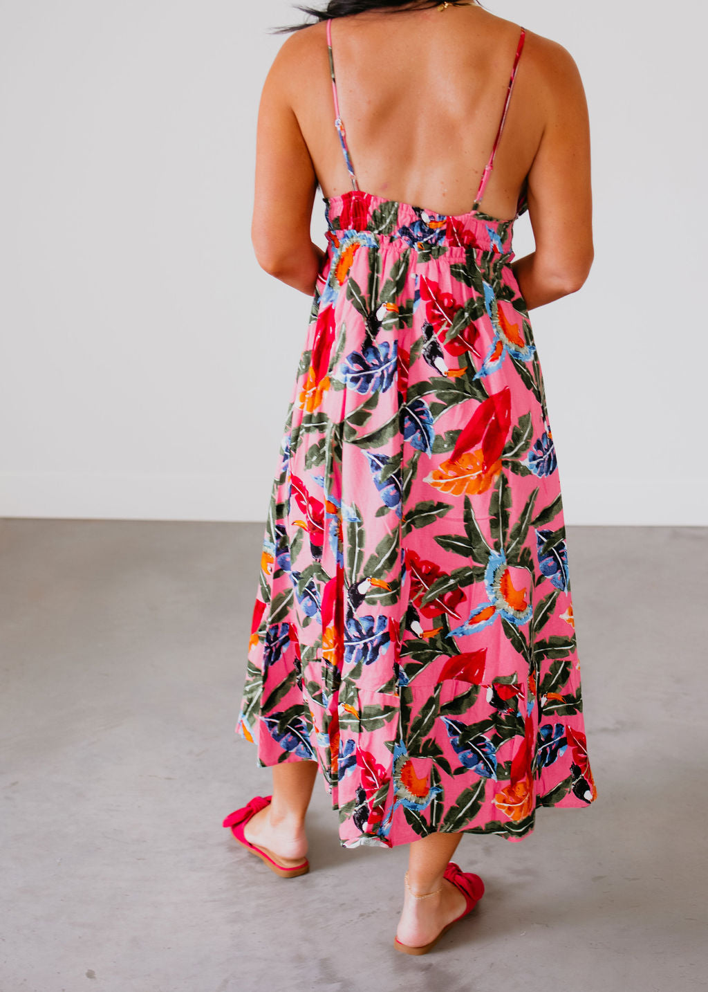 Tallulah Tropical Print Dress