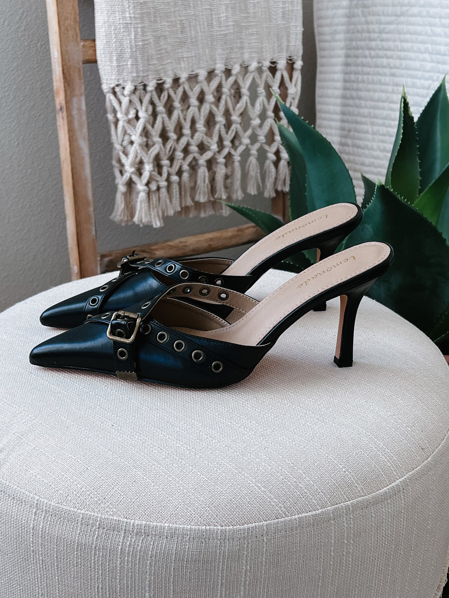 Prada clearance bow mules