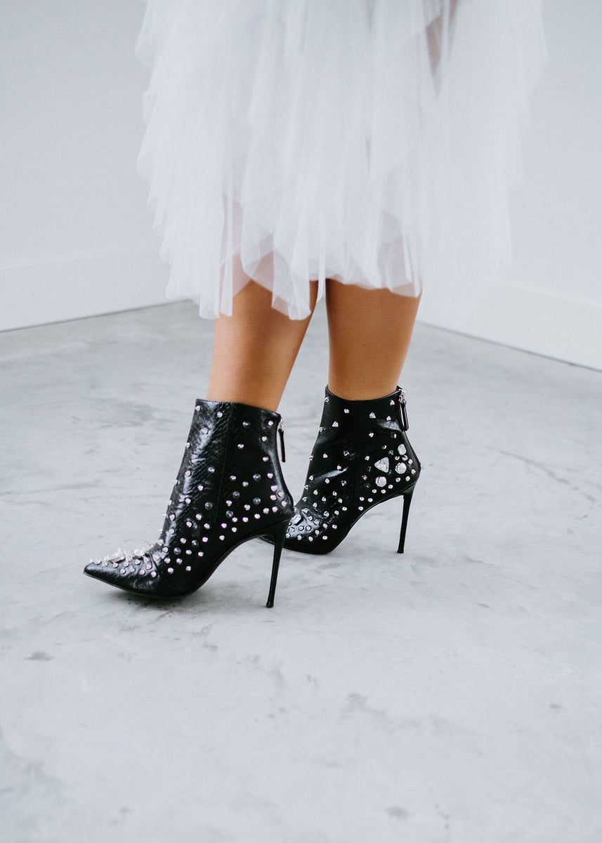 Steve Madden Women's Viceroy Ankle Boot Black 9　並行輸入品