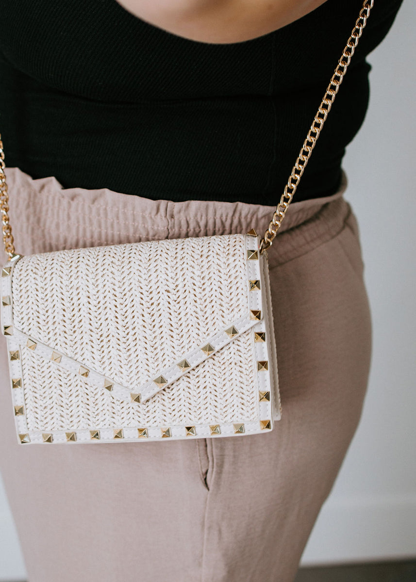 Be Clear Studded Handbag – Lauriebelles