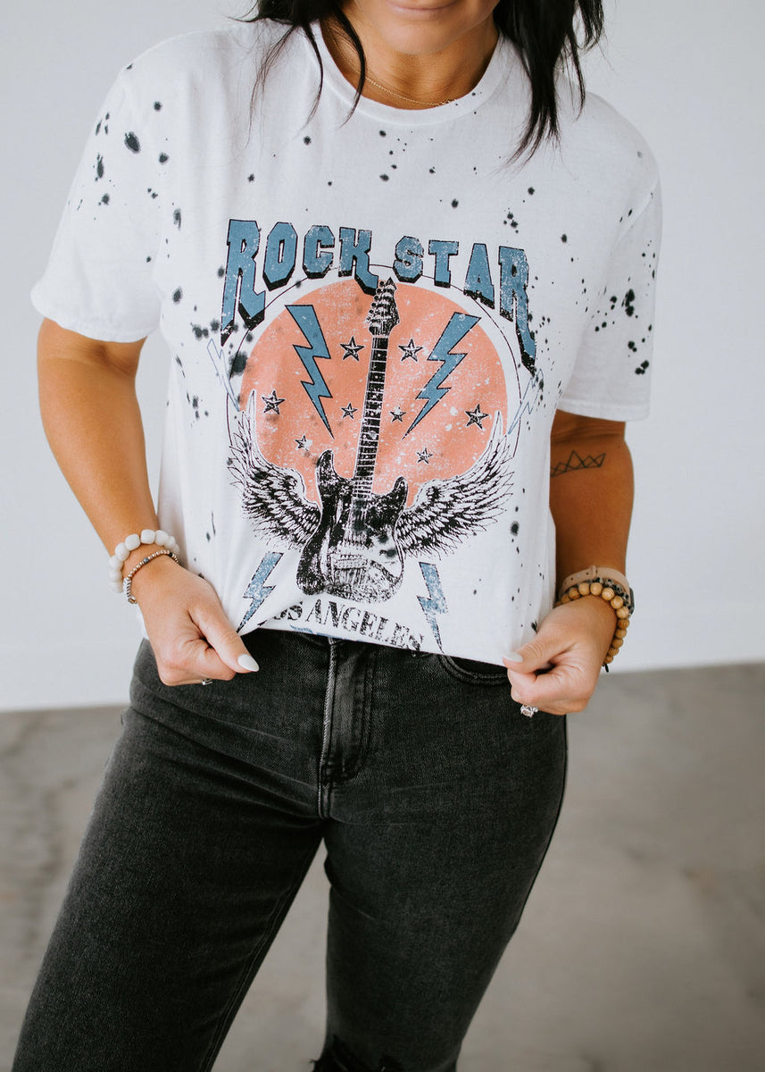 Rock Star Los Angeles Graphic Tee – Lauriebelles
