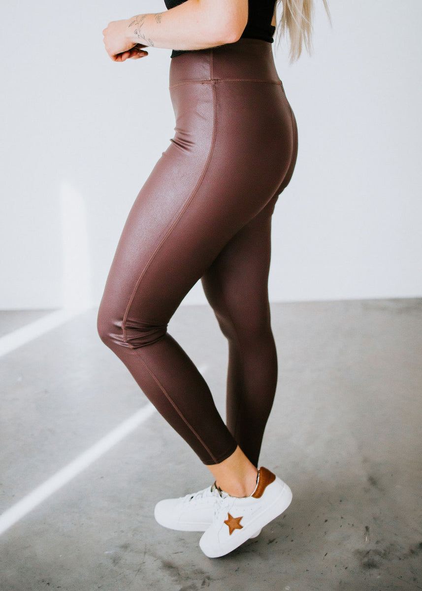 Envy and Grace SPANX Faux Leather Leggings