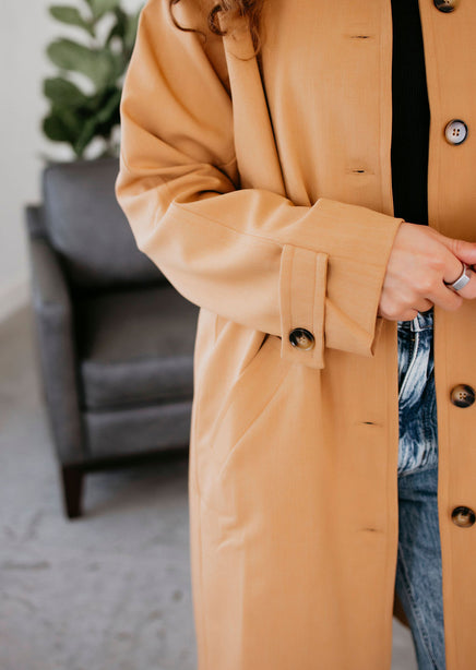 Kael Oversized Cocoon Coat