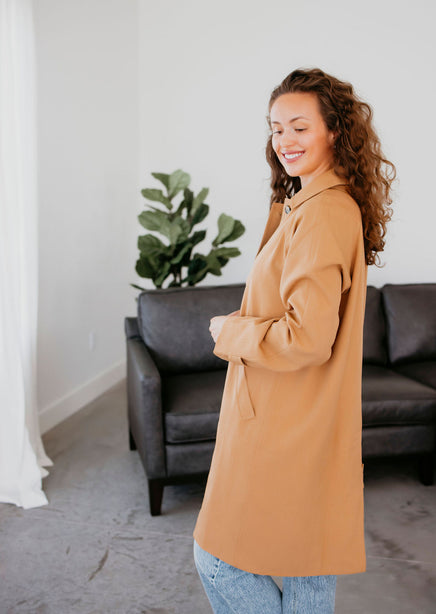 Kael Oversized Cocoon Coat