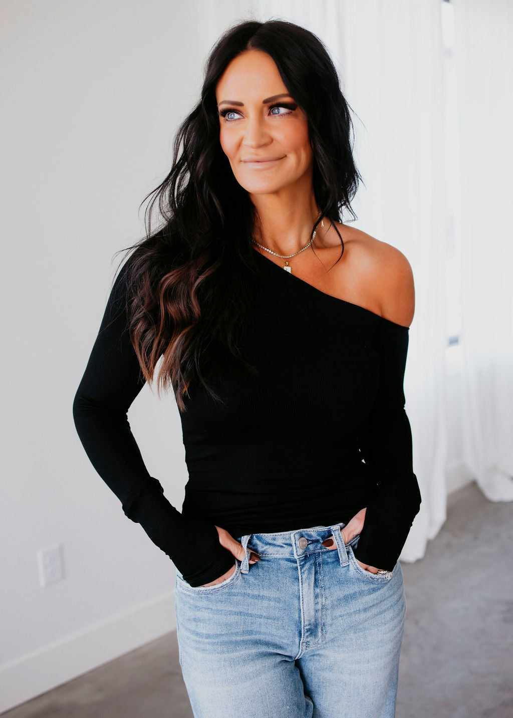 image of Georgia Off Shoulder Top