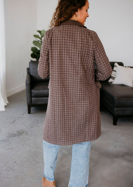 Pax Plaid Coat