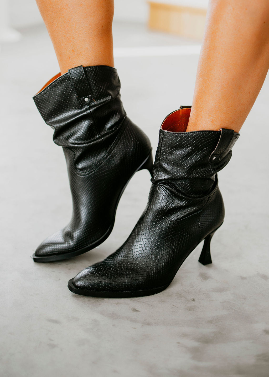 image of Jolene Kitten Heeled Booties