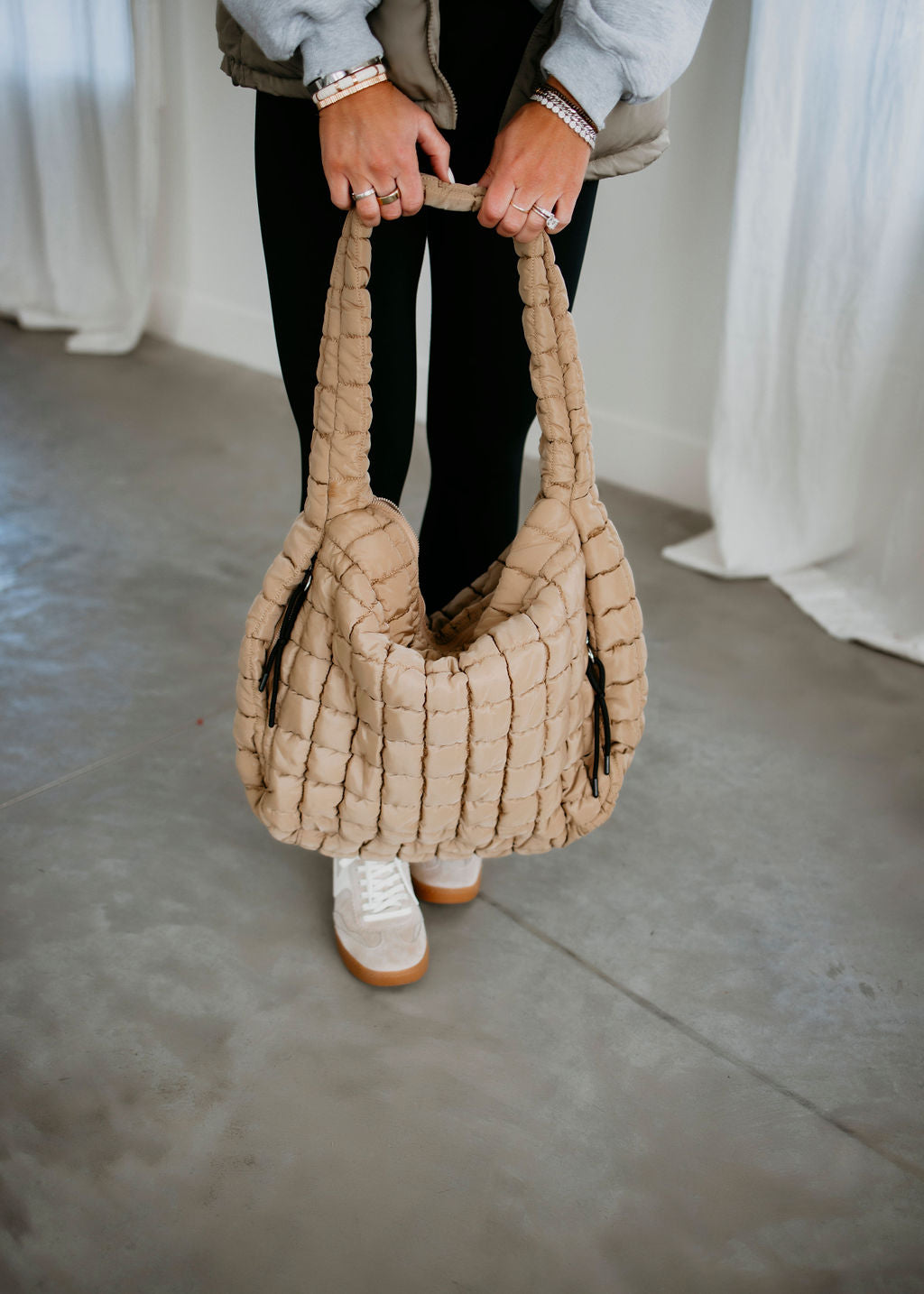 Quilted Carryall Bag