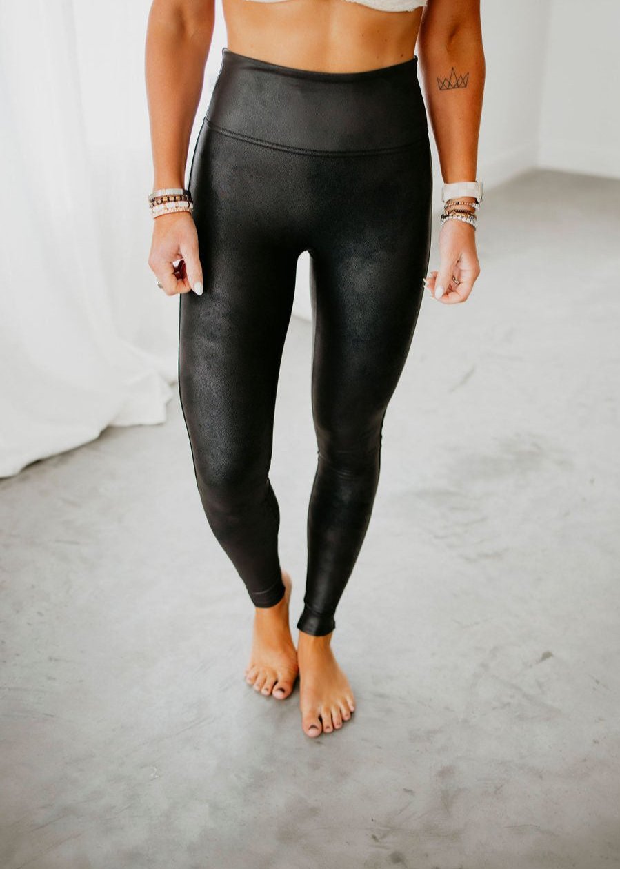 image of Spanx Fleece Lined Leggings