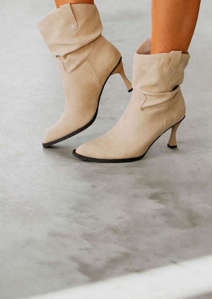 Kitten heel booties online