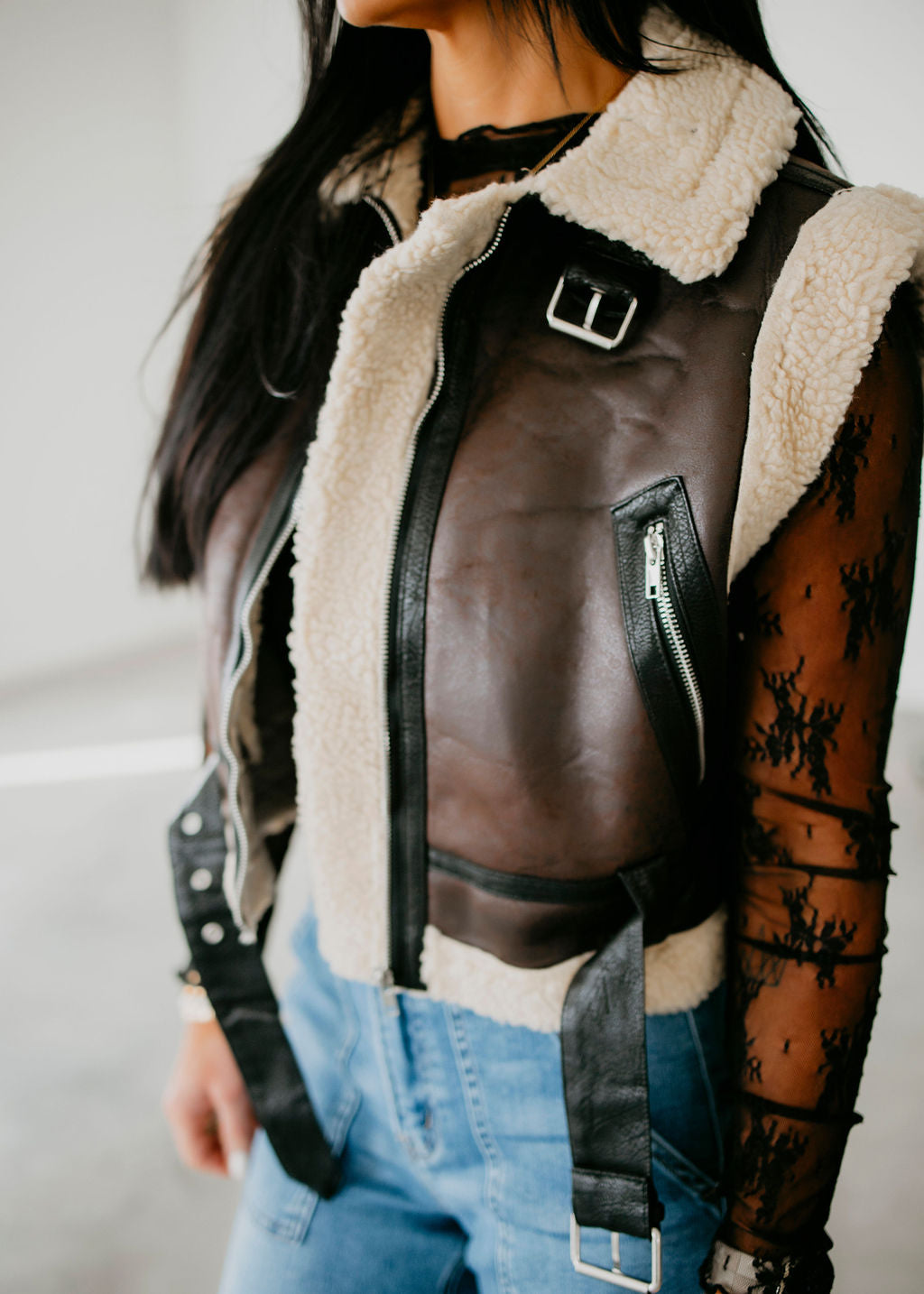 image of Livie Belted Vest