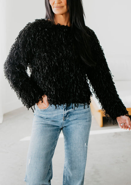 Carol Fur Knit Sweater