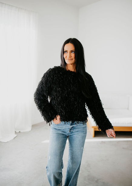 Carol Fur Knit Sweater