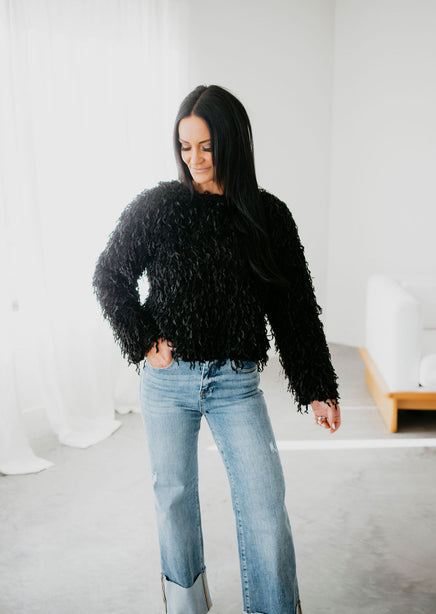 Carol Fur Knit Sweater