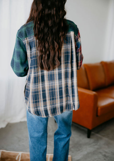 Maci Plaid Button Down