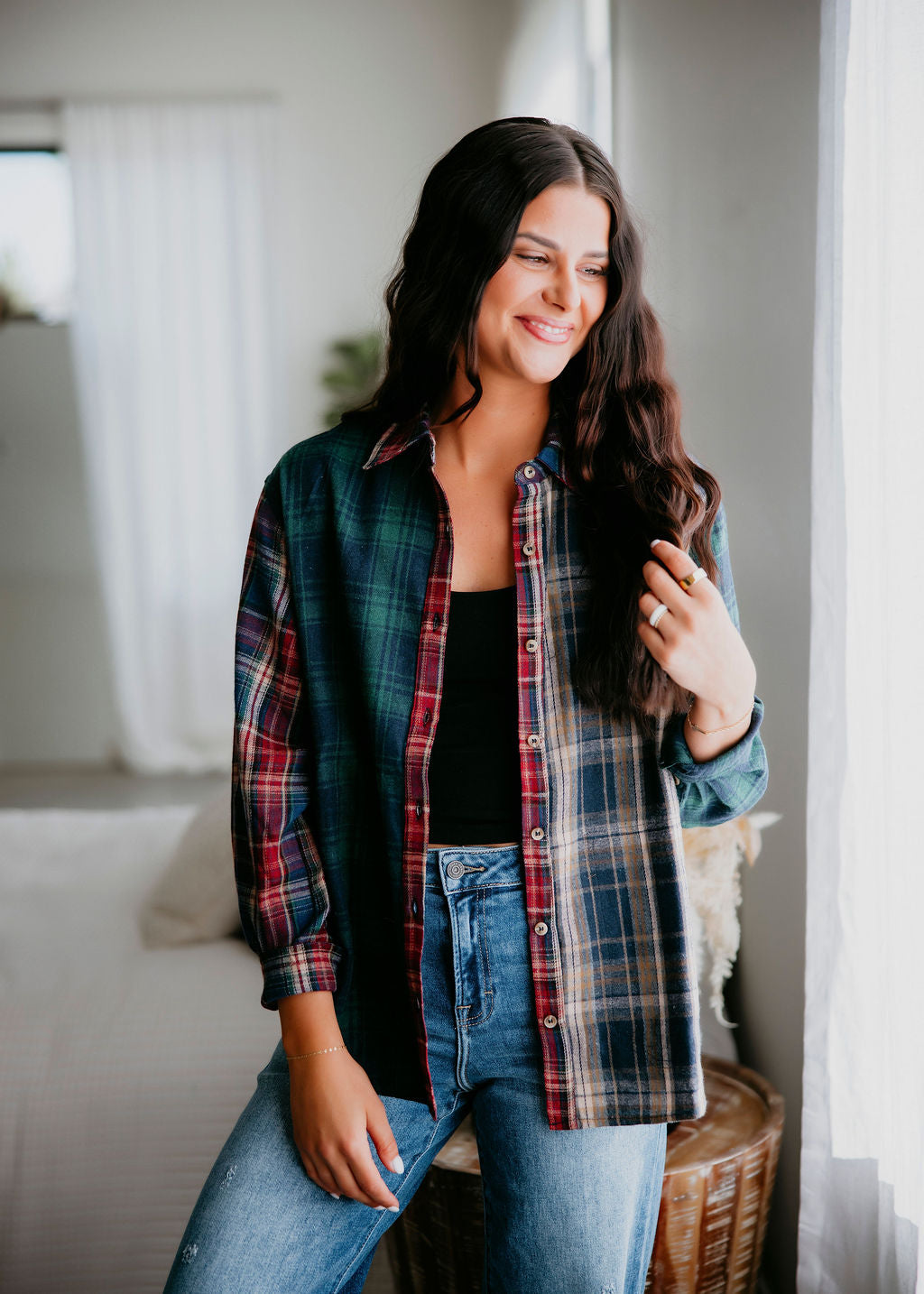 Maci Plaid Button Down