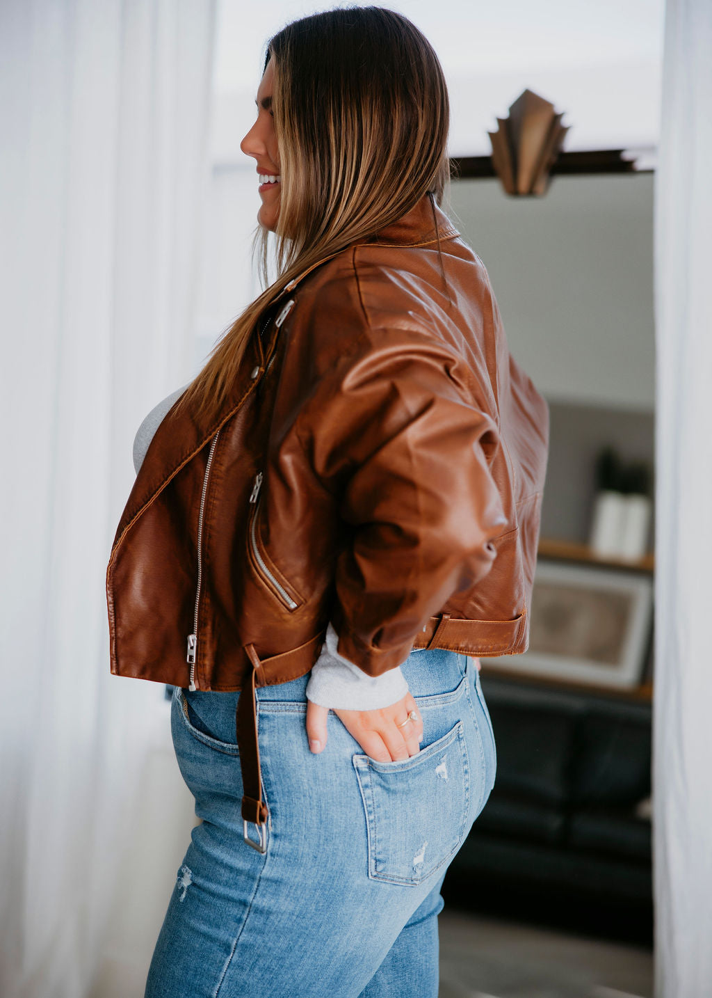 Outlaw Brown Moto by Lily and Lottie