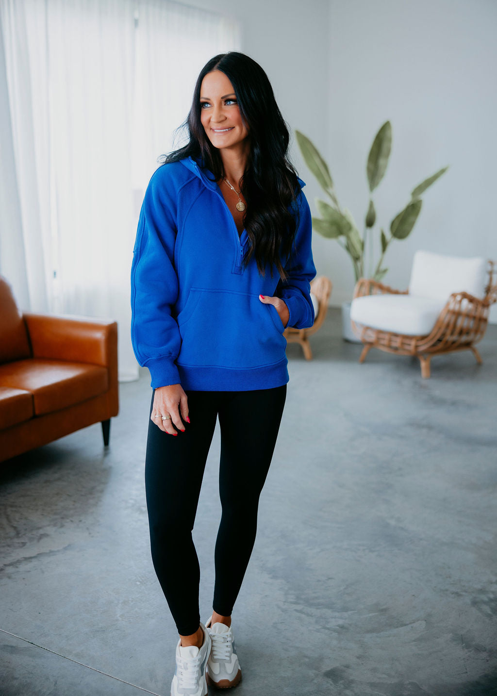 Drea Half Zip Hoodie