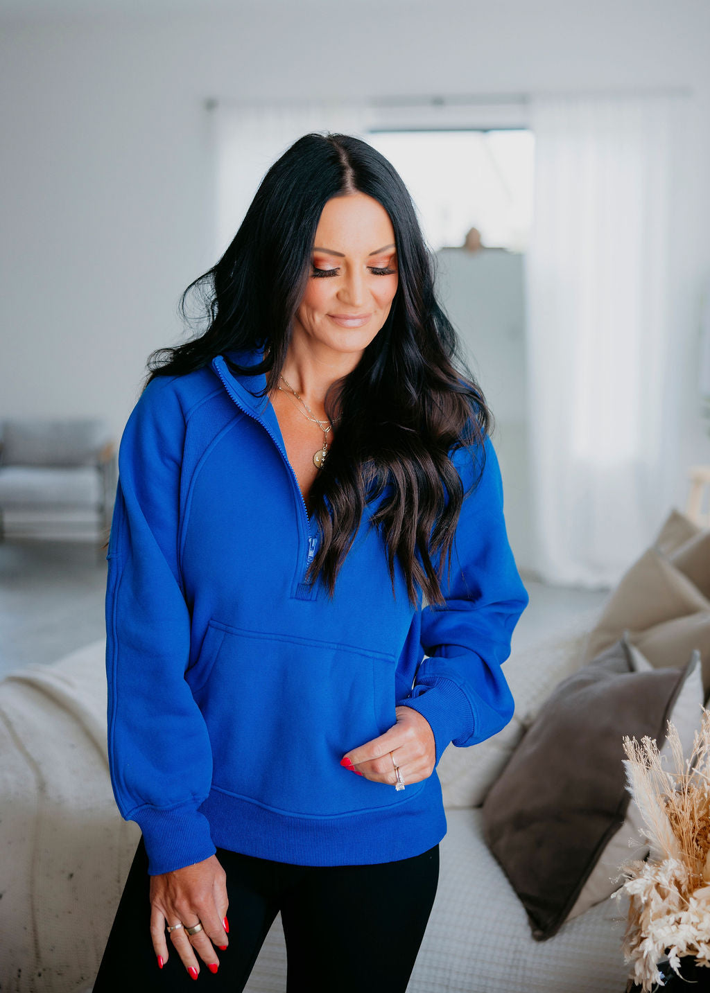 Drea Half Zip Hoodie