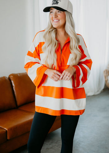 Jorie Striped Pullover