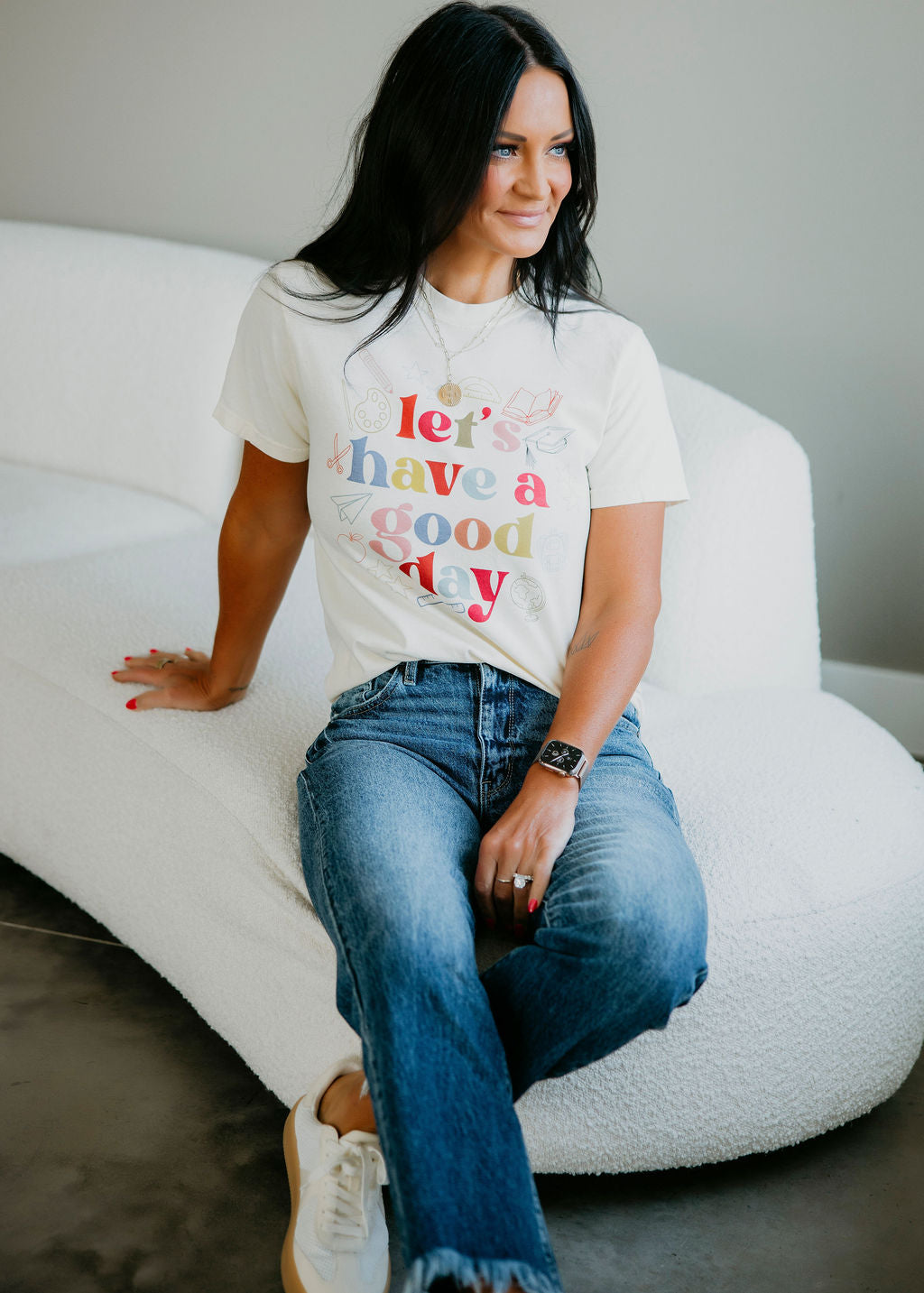 Let's Have a Good Day Graphic Tee