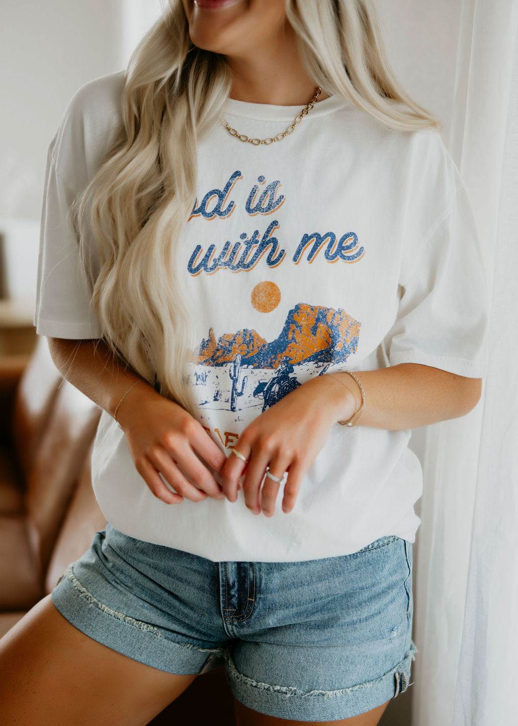 God is With Me Graphic Tee