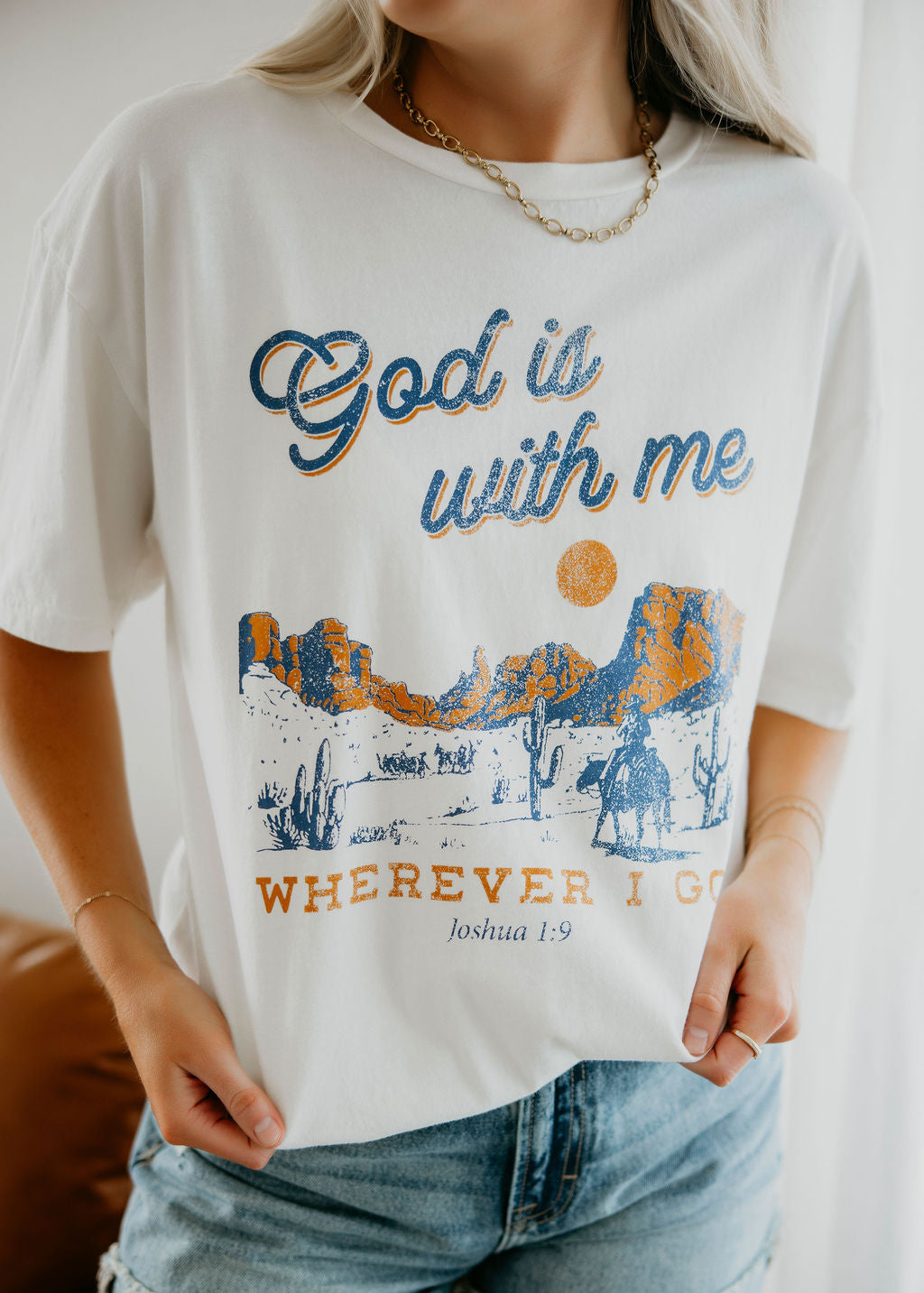 God is With Me Graphic Tee