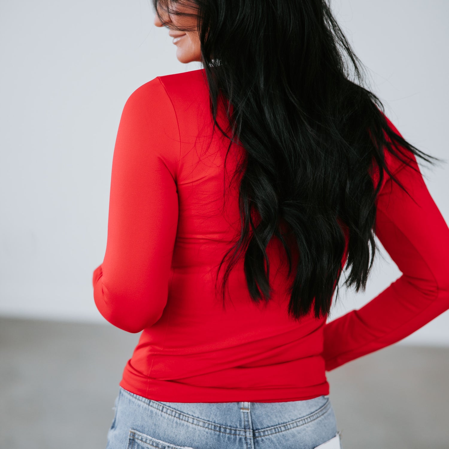 Cherrie Seamless Long Sleeve Top