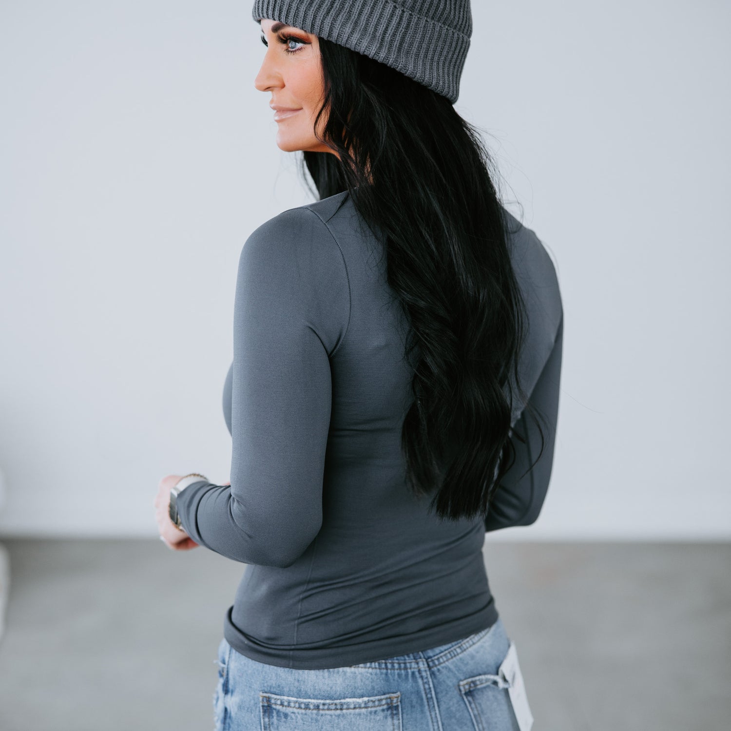 Cherrie Seamless Long Sleeve Top