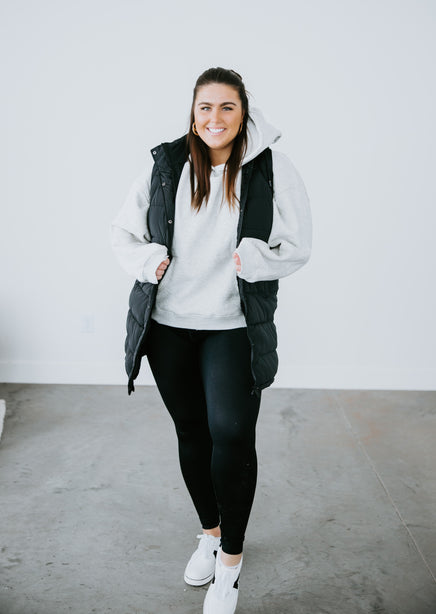 Peyton Hooded Puffer Vest