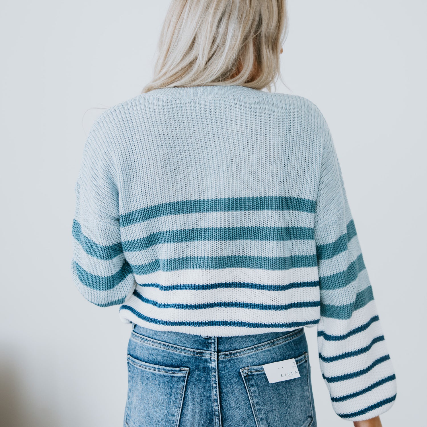 Kannon Striped Knit Sweater