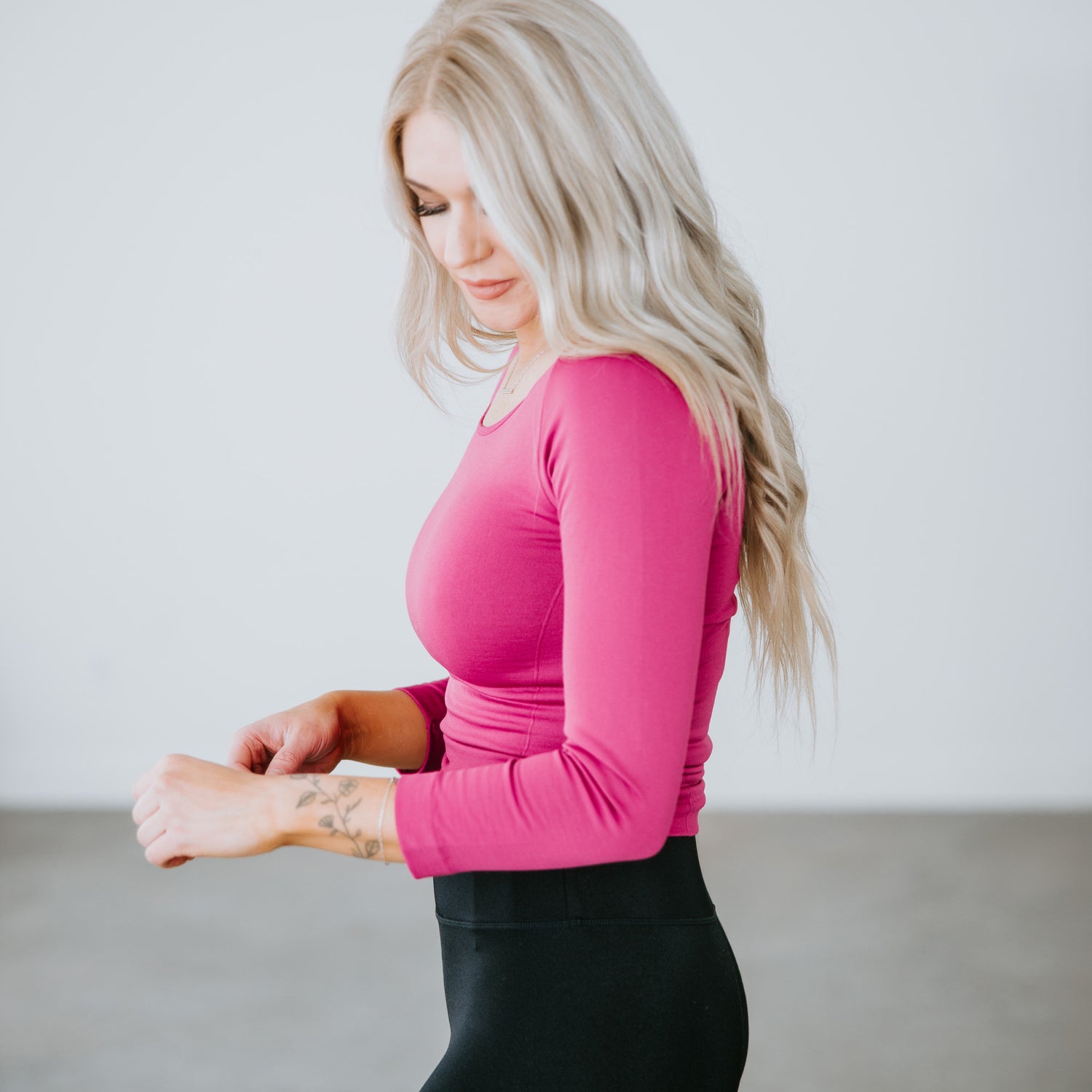 Cherrie Seamless Long Sleeve Top