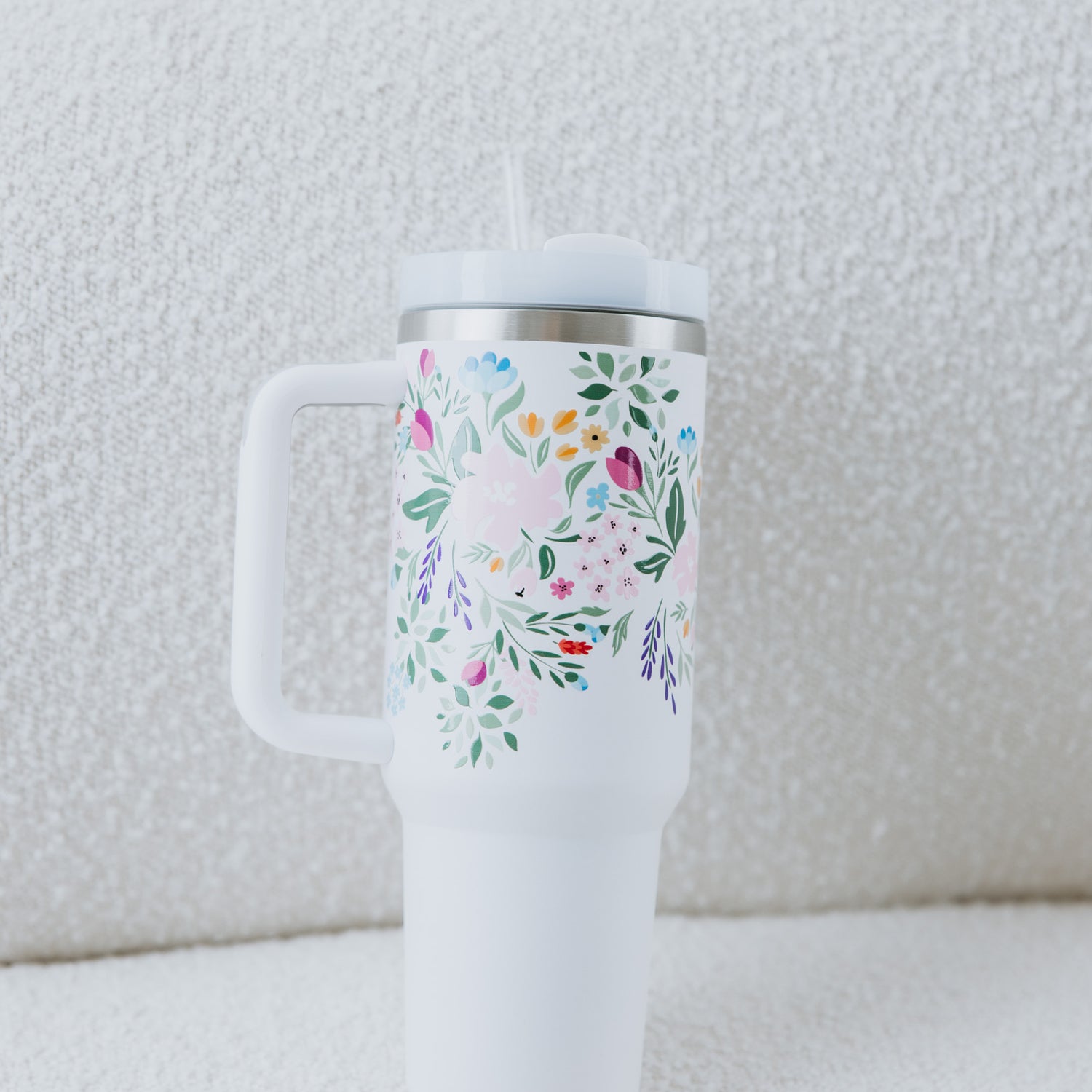 Floral Print Tumbler