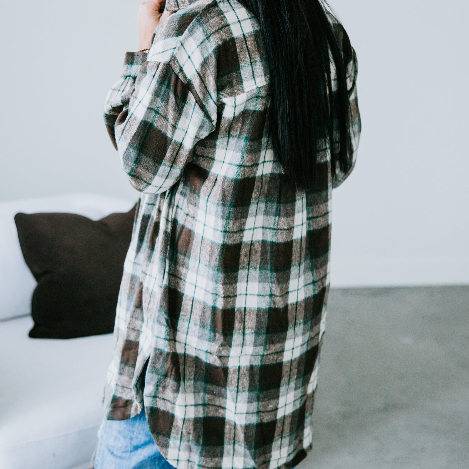 Hunter Plaid Shacket