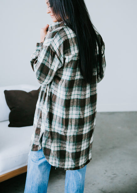 Hunter Plaid Shacket