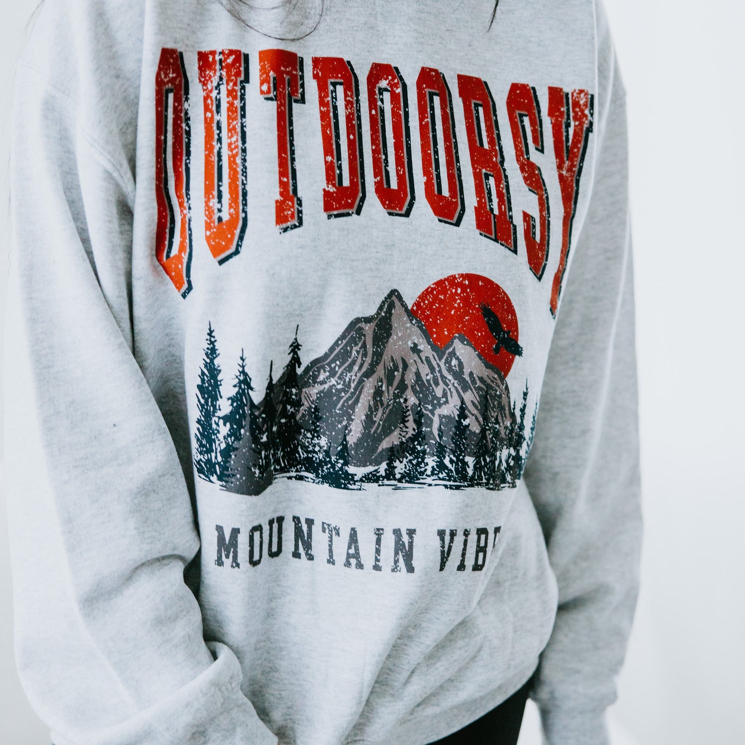 Outdoorsy Graphic Sweatshirt