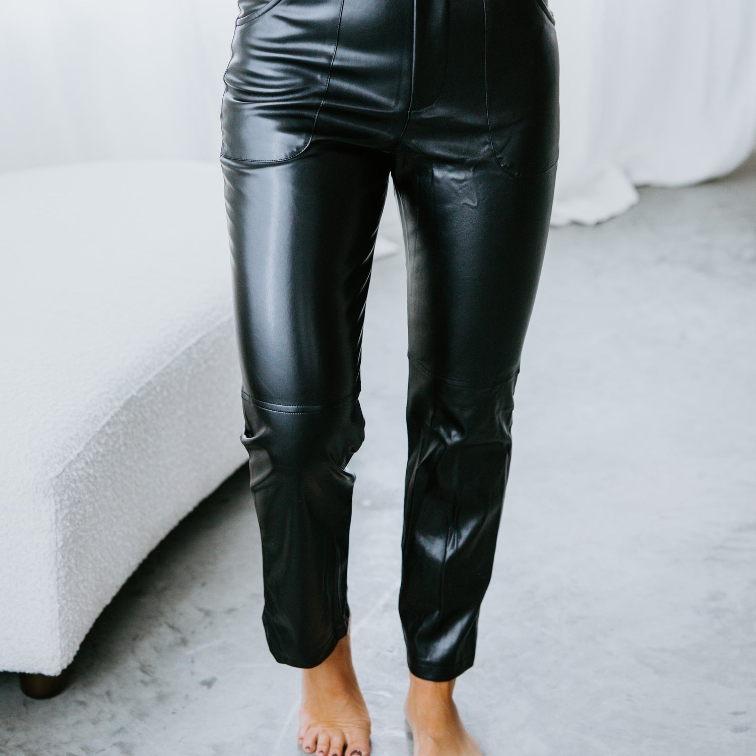 Rayvn Faux Leather Pants