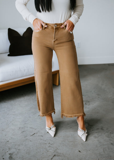 Miller Crop Wide Leg Jeans