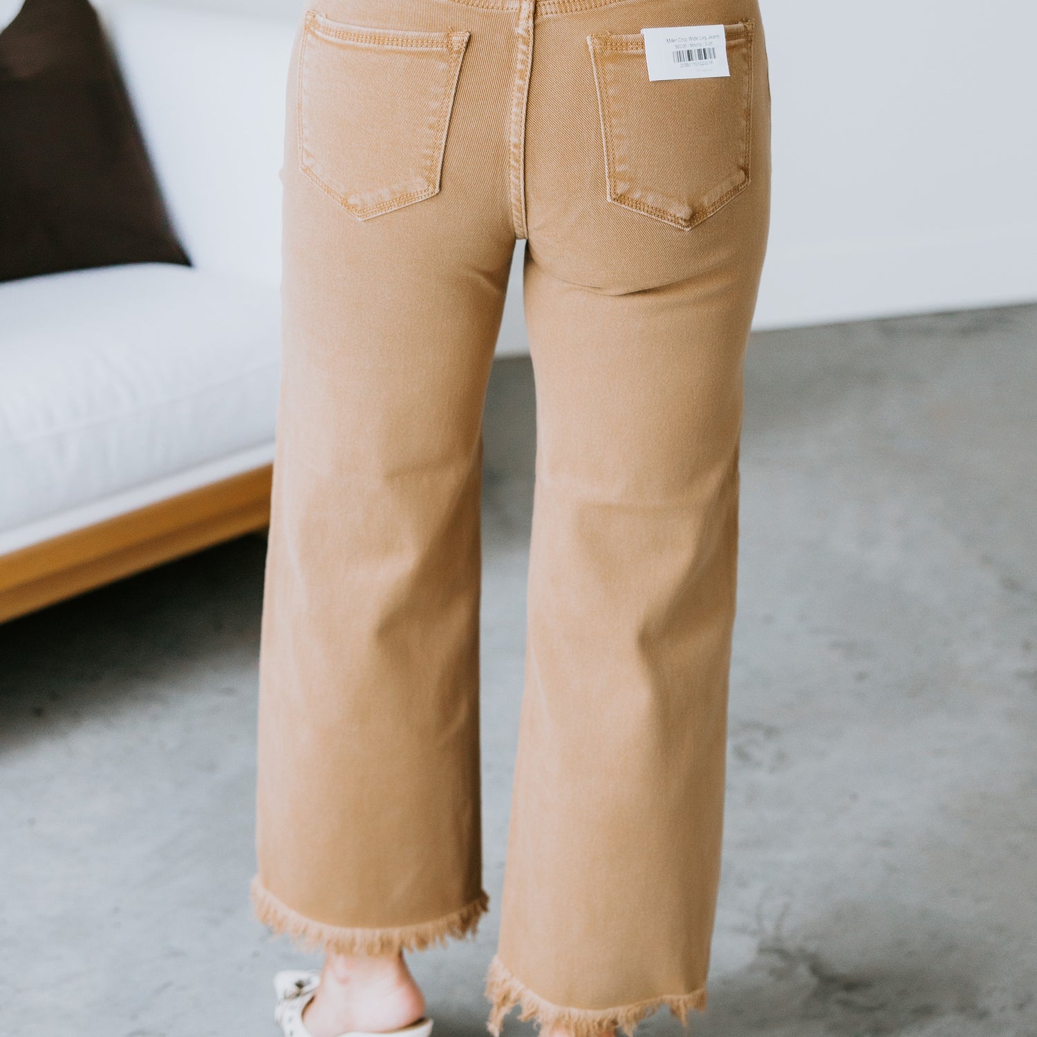 Miller Crop Wide Leg Jeans