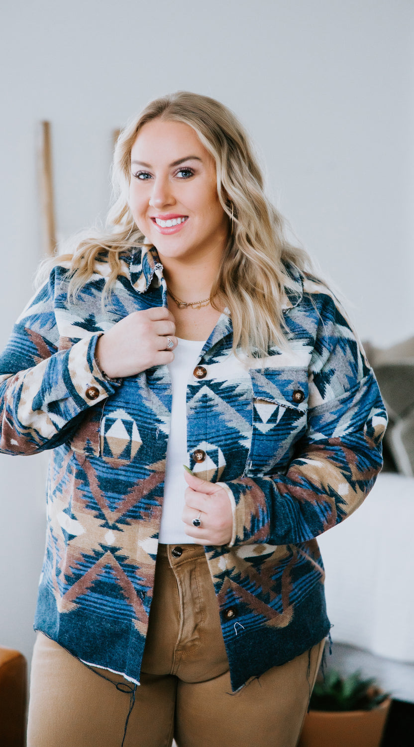 Izzie Western Shacket Lauriebelles