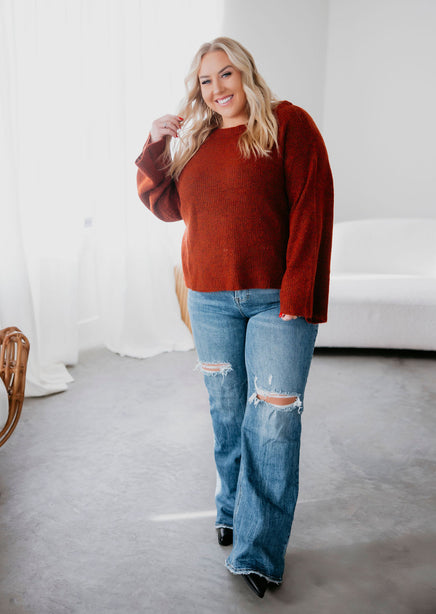 Gracie Relaxed Sweater by Lily & Lottie