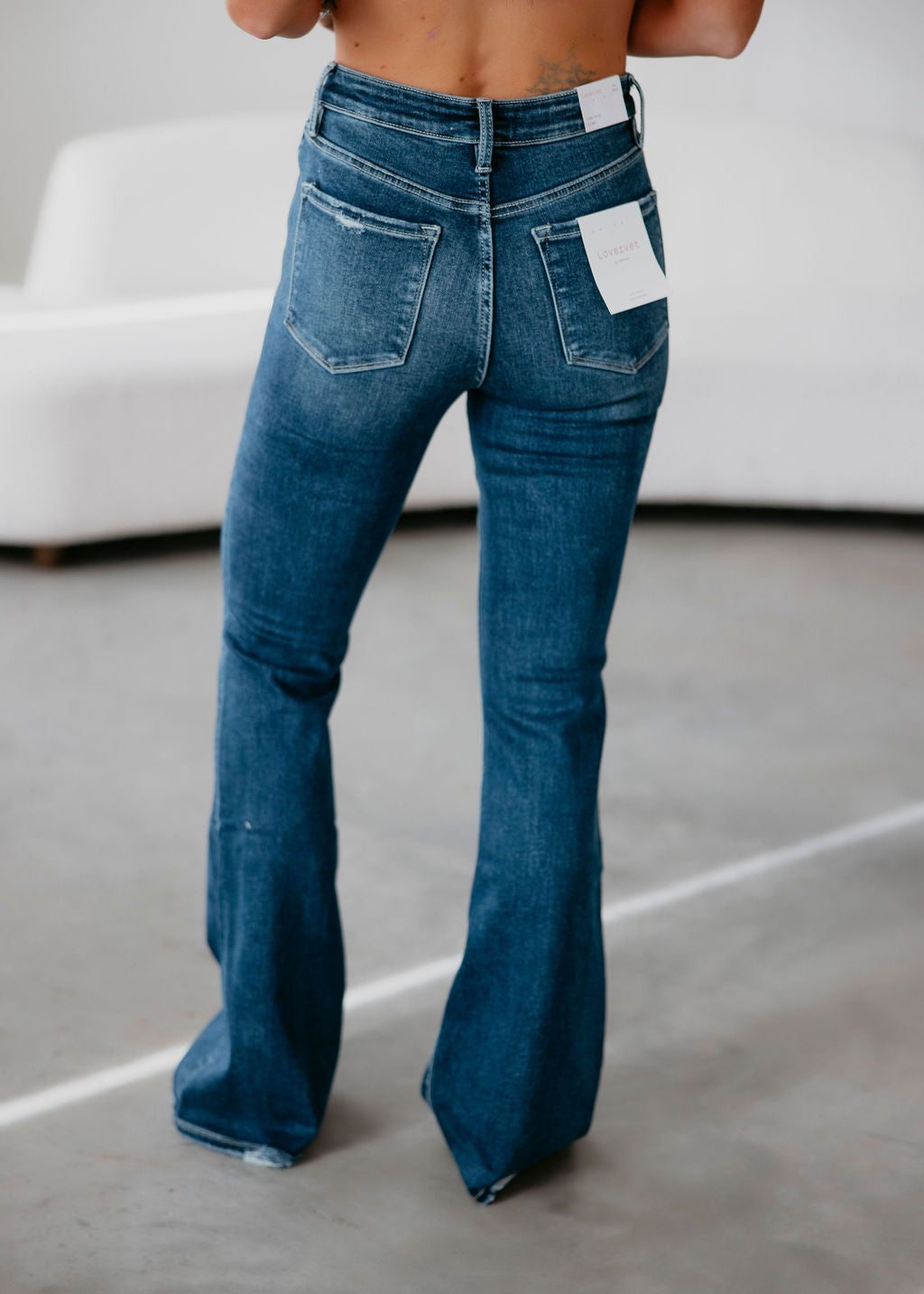 Luplin Lovervet Flare Jeans