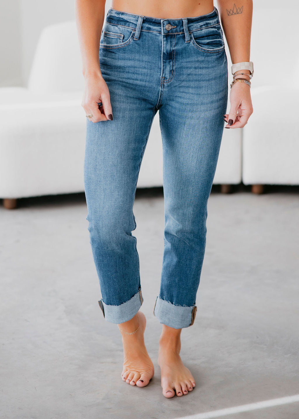 Ellys Lovervet Slim Straight Jean