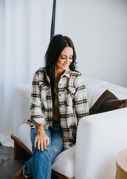 Tracy Plaid Top