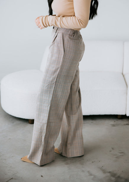 Adrie Plaid Trouser