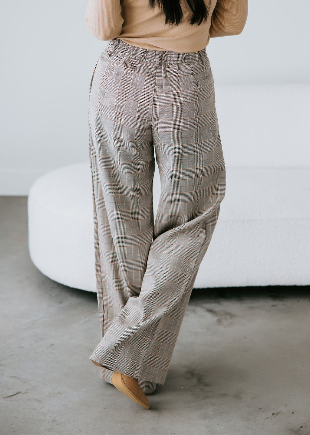 Adrie Plaid Trouser